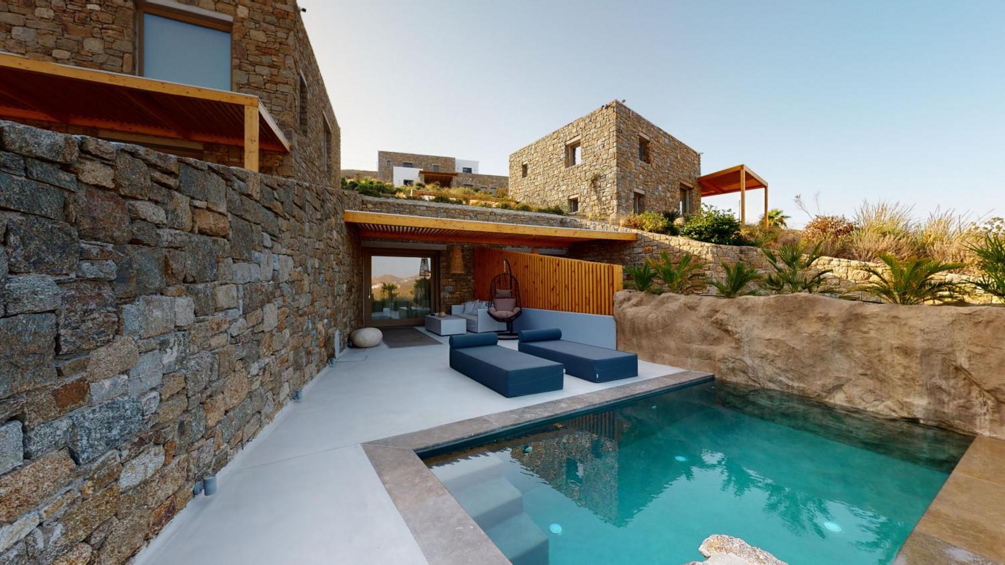 Nasta Villa&Suites Intentional Living Mykonos Panormos  Esterno foto