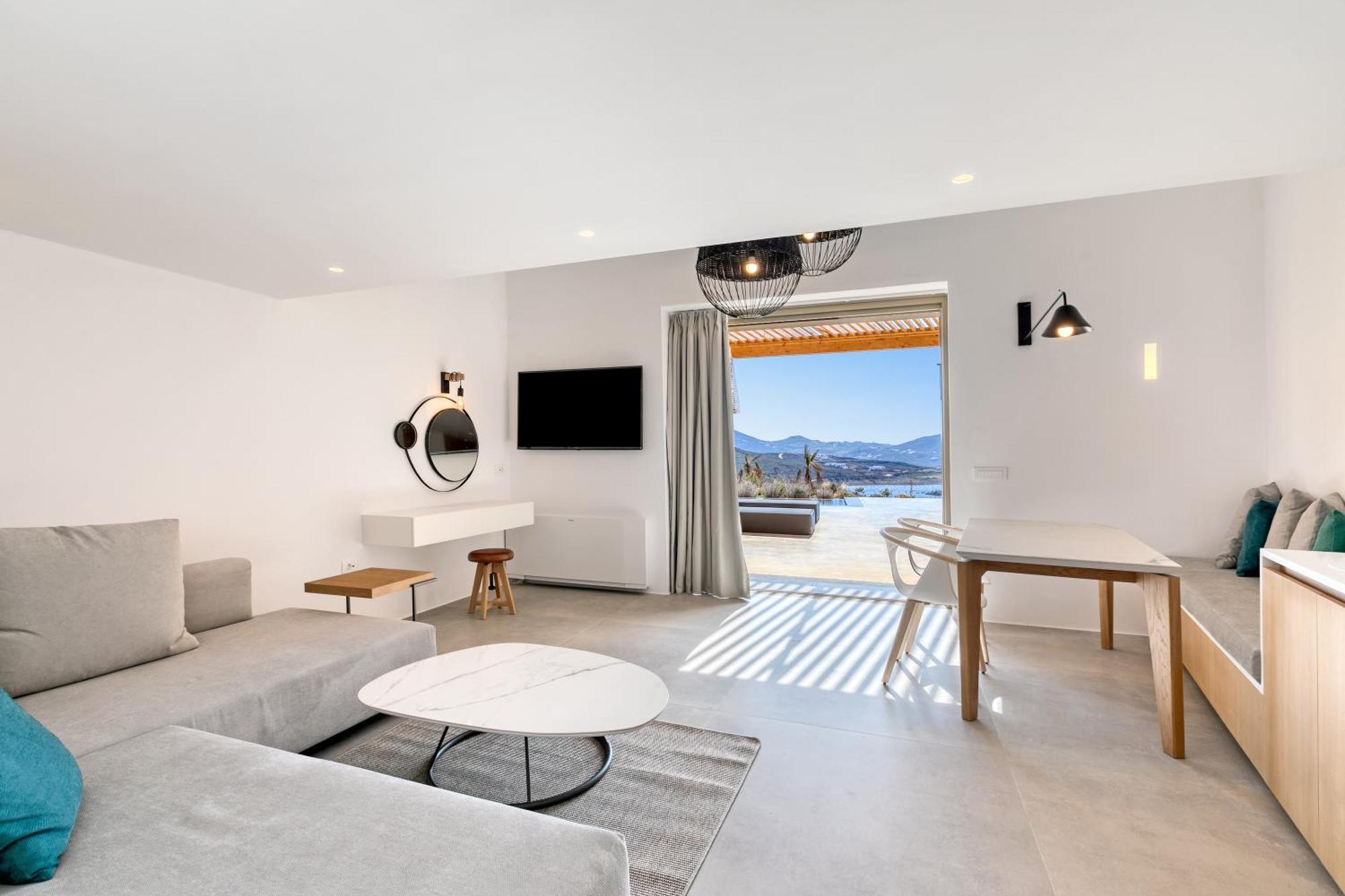Nasta Villa&Suites Intentional Living Mykonos Panormos  Esterno foto