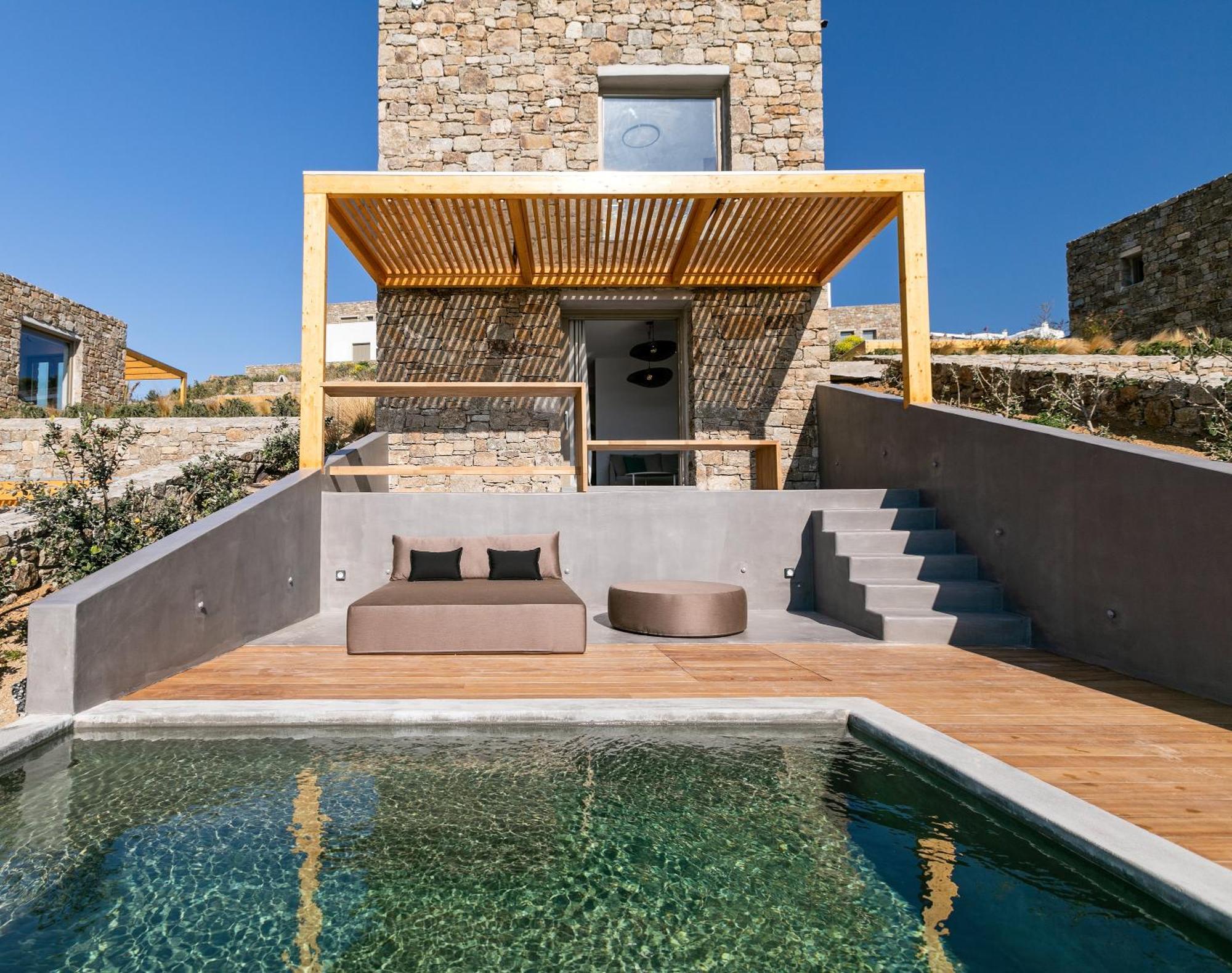 Nasta Villa&Suites Intentional Living Mykonos Panormos  Esterno foto