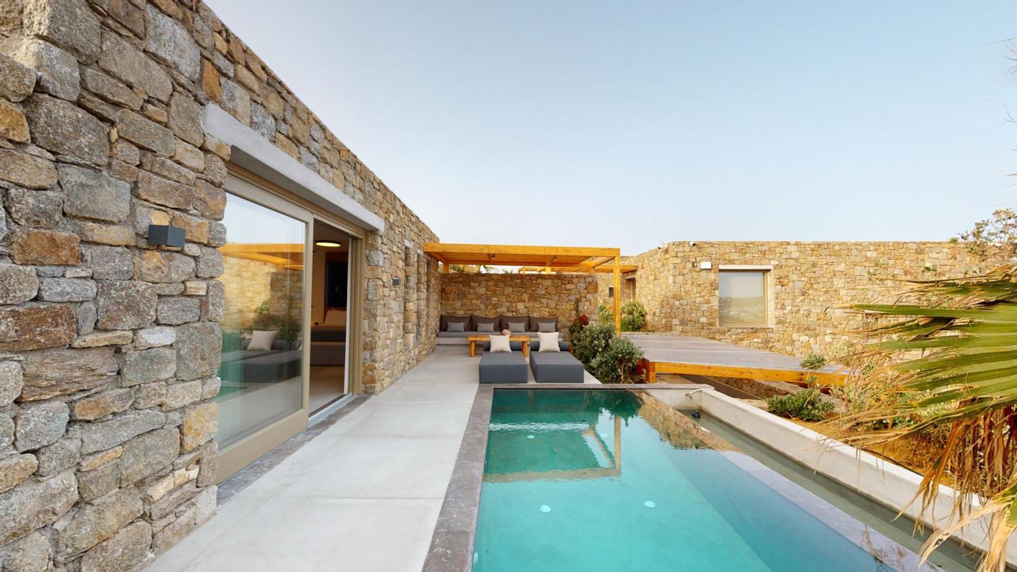 Nasta Villa&Suites Intentional Living Mykonos Panormos  Esterno foto