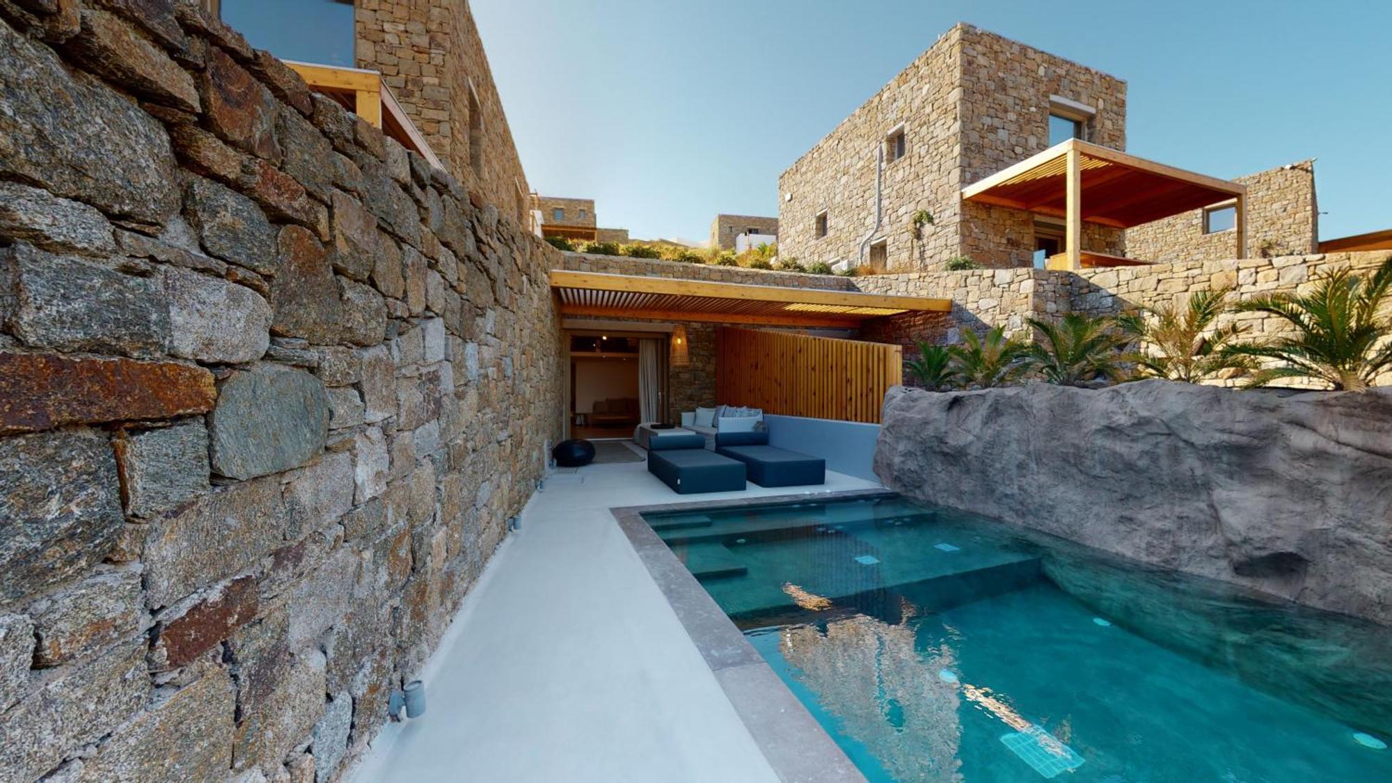 Nasta Villa&Suites Intentional Living Mykonos Panormos  Camera foto
